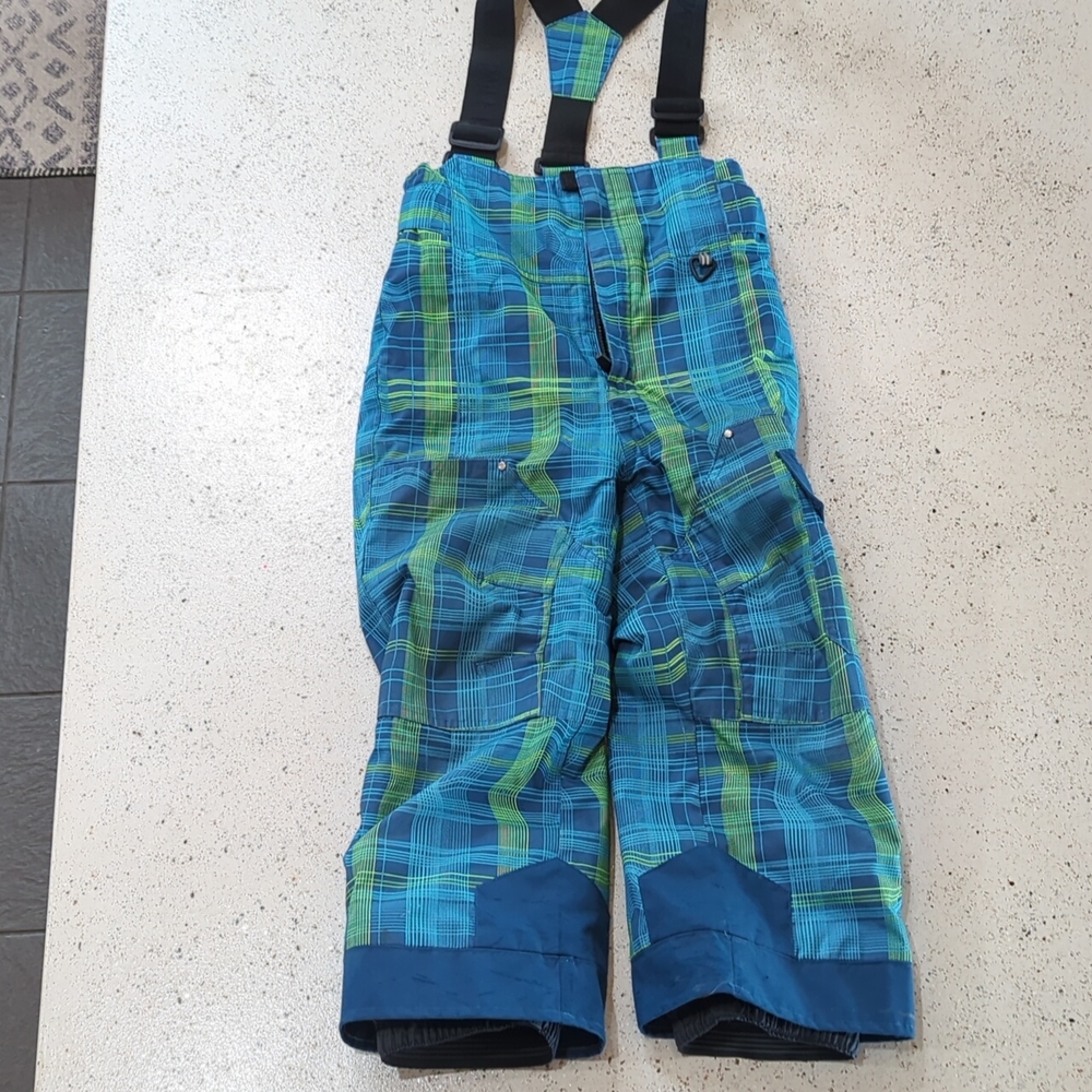 Obermeyer kids ski bibs size 5